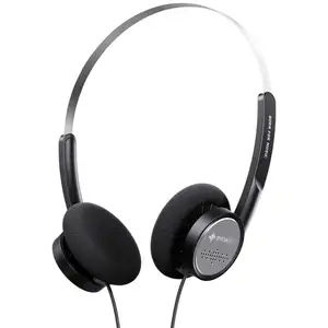 Casque supra-auriculaire rétro FiiO Snowsky Wind noir, pilote 40 mm, p...