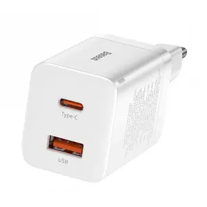 Comparateur de prix : Baseus Chargeur Mural Usb-a Et Usb-c Ccsupp-e02 Super Si Qc Usb + 30w