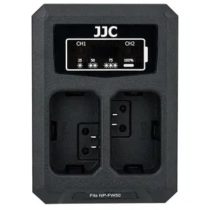 JJC DCH-NPFW50 Chargeur double USB pour Sony NP-FW50Vendu parmiss-numerique