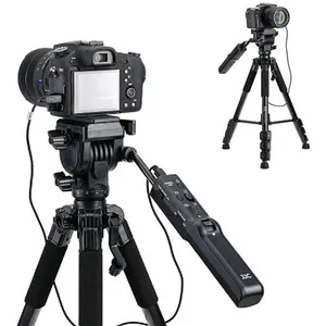 JJC TP-F2 - Trépied Pro avec poignée télécommande -Appareil photo Sony pas cher