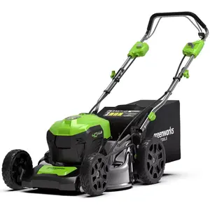 Tondeuse tractée GREENWORKS 40V - Coupe de 46cm - Sans batterie ni cha... pas cher