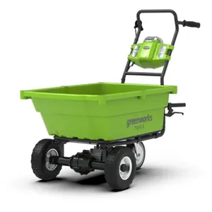 Greenworks Chariot de jardin autopropulsé sans pile 40 V G40GC 7400007 pas cher