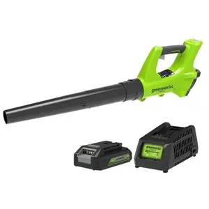 Comparateur de prix : Souffleur GREENWORKS 24V - 1 batterie 2.0 Ah - 1 chargeur - G24ABK2