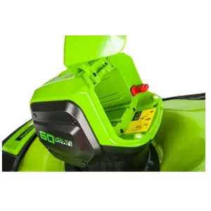 Comparateur de prix : GREENWORKS TOOLS Tondeuse à gazon poussée - 60 V - 46 cm