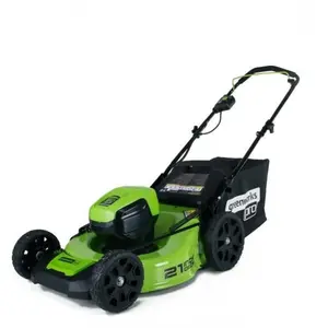 GREENWORKS Tondeuse sans fil GD60LM46HPK4 - 60 V - 46 cm - 1 batterie ...Vendu parcdiscount