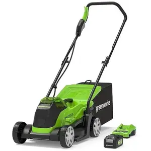 Tondeuse à gazon greenworks gd24lm33k4 pas cher