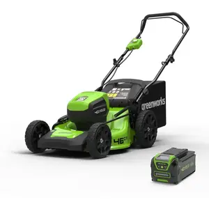 Greenworks 40V Tondeuse 46cm avec batterie 4Ah avec 4Ah Battery pas cher