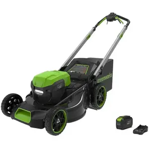 Comparateur de prix : Greenworks Tools EU 48V DVT Kit Tondeuse 51cm avec 5Ah Battery