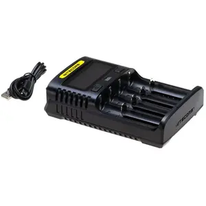Comparateur de prix : Nitecore Chargeur Universel UMS4 3000mA USB Adulte Unisexe, Noir, L: 159 x l: 107 x H:41