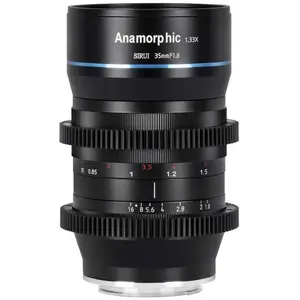 Comparateur de prix : Sirui 35mm F1.8 anamorphique Cinéma Objectif 1,33 APS-C, M4 / 3 Mont