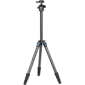 Comparateur de prix : SIRUI ST-124+ST-10X Trépied étanche en Carbone pour appareils Photo avec rotule 360°, trépied de Voyage Professionnel en Fibre de Carbone, Colonne Centrale Triangulaire, Max. 166cm, Charge utile 12KG