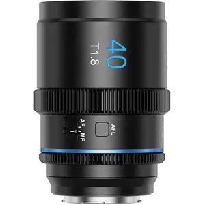 Sirui AF 40mm T1.8 1.33x S35 anamorphique monture E Flare bleuVendu parmiss-numerique