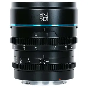 Sirui Objectif Cinéma Nightwalker Series 75 mm T1.2 S35 à mise au poin... pas cher