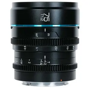Sirui Objectif Cinéma Nightwalker Series 75 mm T1.2 S35 à mise au poin... pas cher
