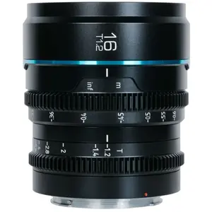 Sirui Objectif Cinéma Nightwalker Series 16 mm T1.2 S35 à mise au poin... pas cher