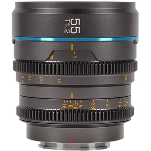 SIRUI Objectif Cinéma Nightwalker Series 55mm T1.2 S35 à mise au point manuelle pour Monture X - Gris MétalliqueVendu paramazon