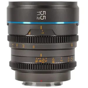 Sirui Nightwalker Series 55mm T1.2 S35 Manual Focus Cine Lens E Mount, gun metal greyVendu paramazon