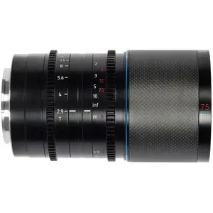 Sirui 75mm T2.9 Blue Flare 1.6x FF Anamorphique Monture RF (Fibre de c...Vendu paramazon
