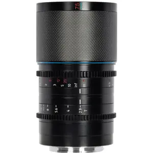 Sirui 75mm T2.9 Blue Flare 1.6x FF Anamorphique Monture L (Fibre de ca...