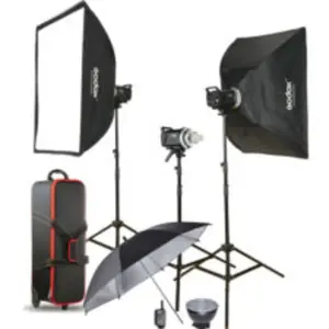 Godox MS200-D kit flash 3 torches 200 WsVendu parmiss-numerique