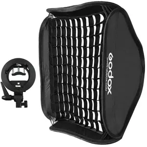 Godox Adaptateur S2 pour modèles Bowens avec softbox SB8080 pas cher