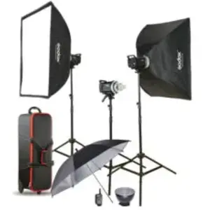 Godox MS200-D kit flash 3 torches 200 Ws pas cher