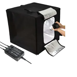 Comparateur de prix : Studio portable triple LED Godox LST 80 - 80 cm x 80 cm x 80 cm