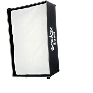 Comparateur de prix : Softbox Godox FL-SF3045 pour FL60 30x45 cm intérieur argent grille valise