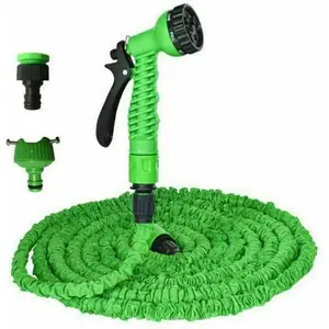 OEM Tuyau D'Arrosage Extensible, 15 M, Avec 8 Fonctions, Buse De Pulvé... pas cher