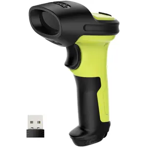 Inateck Scanner de Code-Barres Laser sans Fil 2.4GHz, Rayon de 35m, Sc...
