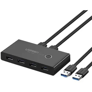 Ugreen 30768 hub & concentrateur USB 3.2 Gen 1 (3.1 Gen 1) Type-A 5000 Mbit/s Noir