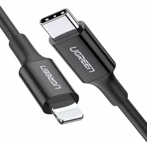 UGREEN Câble USB-C vers Lightning en Nylon tressé certifié MFi, pour iPhone 11 Pro Max X XS XR XS Max 8 Plus et Plus pas cher