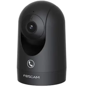 R8M black Foscam R8M Wi-Fi filaire IP Caméra de surveillance