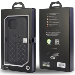 Coque AUDI Logo pour iPhone 11 NOIR pas cher
