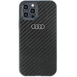 Audi Coque De Téléphone Carbon Fiber Iphone 12 Pro 6.1 Autpupcip12pr8d2bk pas cher