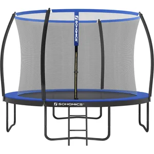 Comparateur de prix : SONGMICS Trampoline extérieur avec échelle, Bleu / Ø 305 cm