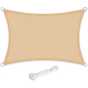 SONGMICS Voile d'ombrage, Jaune Sable pas cher
