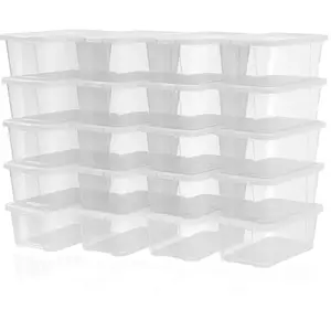 SONGMICS 20 Boîtes transparent pas cher