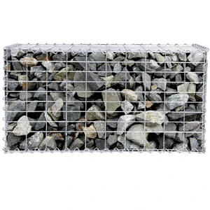 SONGMICS Lot de 10 gabion pierre 100 x 50 x 30cm métallique galvanisé banc de jardin siège gabion ggb053 (10 x ggb153) Gabion pierre 100 x 50 x 30cmVendu parconforama