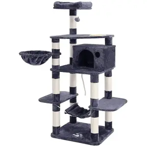Feandrea Arbre À Chat Stable, Tour De Jeux 164 Cm, Gris AnthraciteVendu parsongmics