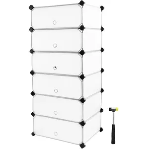 SONGMICS Meuble modulable 6 casiers pas cher