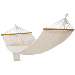 Comparateur de prix : SONGMICS Hamac de jardin portable avec 2 oreillers, Coloré
