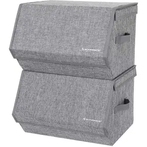 Comparateur de prix : SONGMICS 2 Boîtes couvercles magnétiques