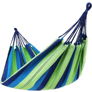Comparateur de prix : SONGMICS Double hamac de voyage, Bleu + Vert