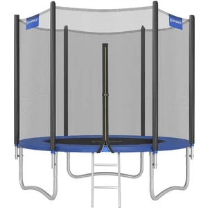 Trampoline extérieur diamètre 244cm équipement jardin str8ft songmics® pas cher