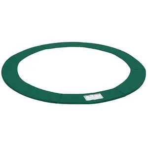 SONGMICS Coussin de protection de trampoline anti-UV, Vert / Ø 366 cm
