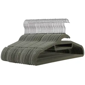 SONGMICS 50 Cintres en S gris pas cher