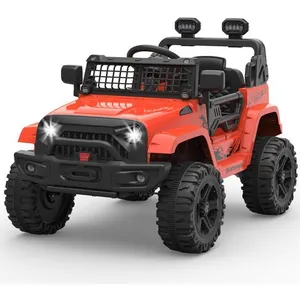 PROMIRACAL Voiture électrique/Télécommandée 12V pour enfant,BDM-0922-G2 2 roues, blanche,avec et phares fonctionnels-ROUGEVendu parcdiscount