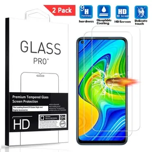 APRILLY [2 Pack] Verre Trempé Xiaomi Redmi Note 9 (6.53") - Film de Protection d'écranVendu parcdiscount