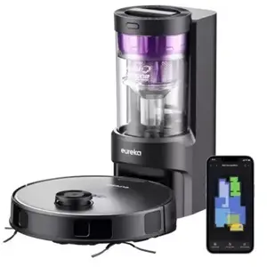 Comparateur de prix : Aspirateur Robot Laveur - EUREKA E10S Noir - 4000 Pa - 180 min - 200 ml